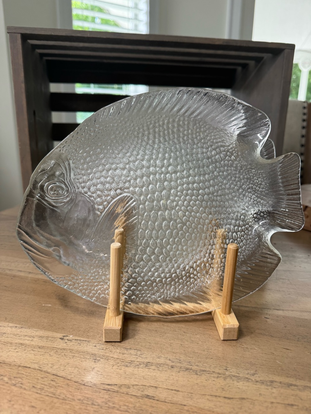 Vintage “Arcoroc France” Fish Plates, set of 6